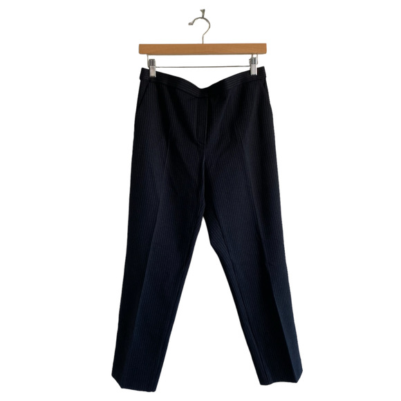 Theory Treeca Pull On Pinstripe Pants - Picture 2 of 5